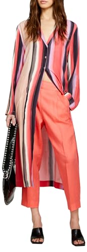 Sisley Trousers 4AGHLF00S Calzoncillos, Rojo, 42 para Mujer