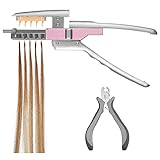 MJJHAIR 6D 2nd Generation Hair Extensions Machine, No-Trace Hair Extensions Tool Kits