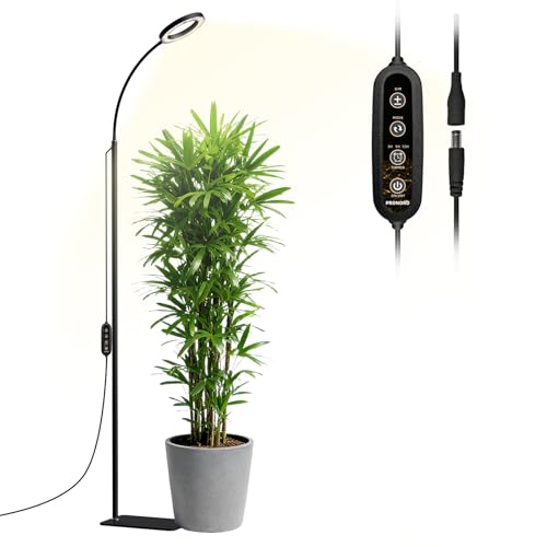 PRONORO Grow Light for Indoor Plants,Full Spectrum LED Grow Light,Standing