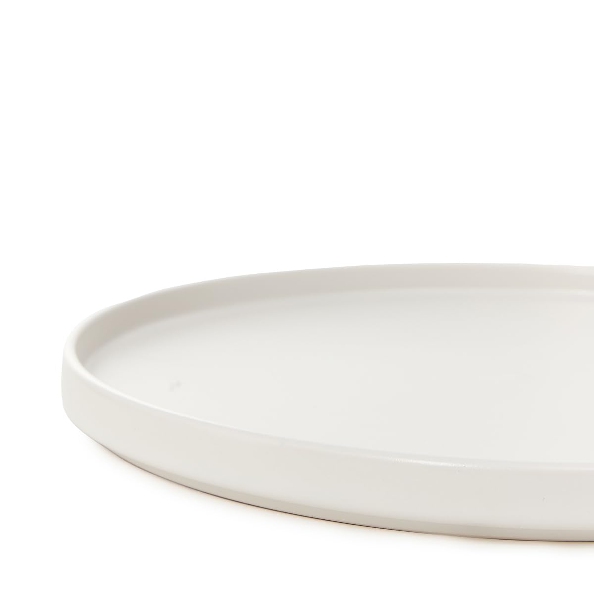 HOMLA FAMELIO Teller-Set 6-teilig, weiß, 27 cm, elegant & spülmaschinenfest, Geschirr Kollektion