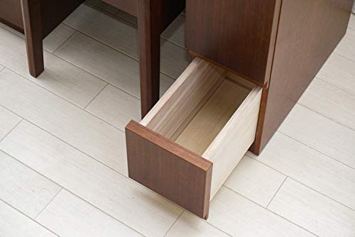 Amazon｜PLUS ONE 三面鏡 ドレッサー 化粧台 テクナ 収納付 LED 幅75cm 