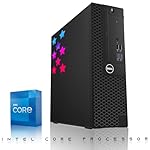 Dell Desktop PC Gaming Bundle - Core i5, 16GB RAM, 512GB SSD, 27-inch Curved Monitor, GT 1030, RGB Keyboard with AI-Enabled Copilot Key, Mouse, RGB Headphone, Webcam, Wi-Fi, Windows 11 Pro (Renewed) - Image 2