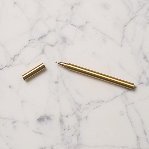Bolígrafo Goldleaf Lab de Latón Minimalista y Lujoso miniatura 2
