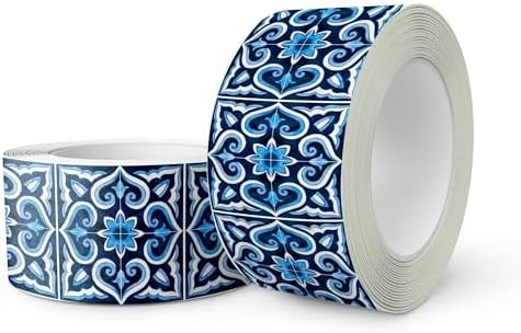 Brandian Self-Adhesive Wall Tile Stickers Roll/Strips, Decorative ...