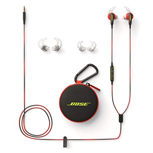 Image of Bose SoundSport In-Ear Headphones w /Mic (Apple) (Red)
