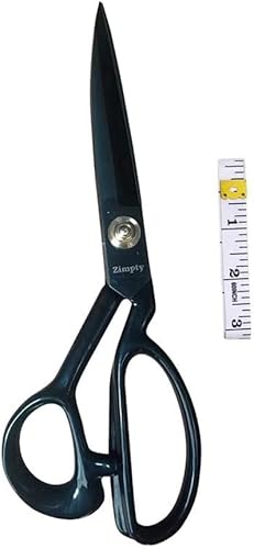 Tijeras de sastre profesionales de 9 pulgadas para cortar tela, tijeras resistentes para corte de cuero, tijeras de costura afiladas industriales