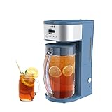 LITIFO Iced Tea Maker and Iced Coffee Maker Brewing System with 2-quart Pitcher, sliding strength...