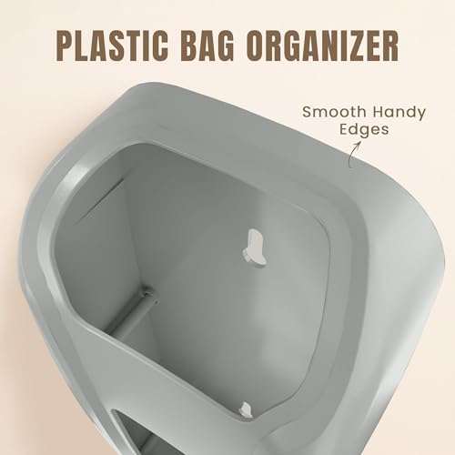 Support de sac en plastique durable KICHLY avec fixation murale