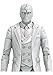 Marvel Legends Series Disney Plus Mr. Knight MCU Series Action Figure 6-inch Collectible Toy, Includes 4 Accessories and 1 Build-A-Figure Part,White