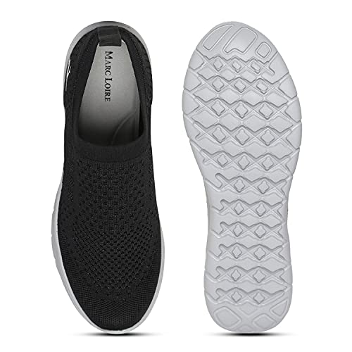 Image of Marc Loire Women's Athleisure Comfortable Knitted Active Wear Slip-On Casual Shoes