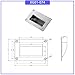 MDWXDOFP 1pcs 304 Stainless Steel Embedded Concealed Handle for Industrial Equipment Hidden Handle Design(XG01-074)