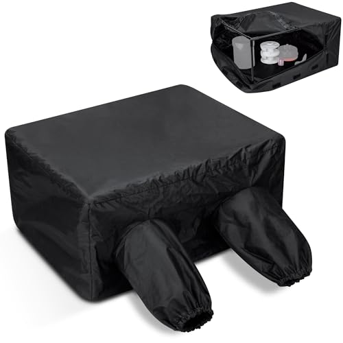 JJC Darkroom Supplies Film Changing Bag, Large Format Film Changing Room, Film Changing Tent for 4x5 5x7 Negative Film Loading 120 135 Roll Film Developing Processing Equipment - No light leaks