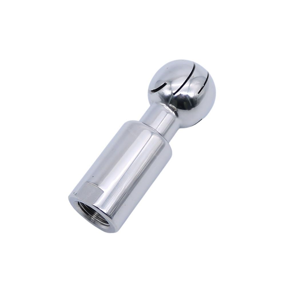 Boule de lavage en acier inoxydable 304 filetée BSP pour nettoyage de réservoir sanitaire
