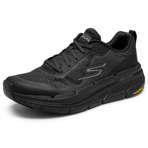 Skechers Men's Max Cushioning Premier 2.0 Vantage 2.0 Sneaker, Black/Charcoal, 11 X-Wide