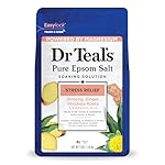 Dr Teal's Pure Epsom Salt, Stress Relief with Essential Oils, 3 lbs