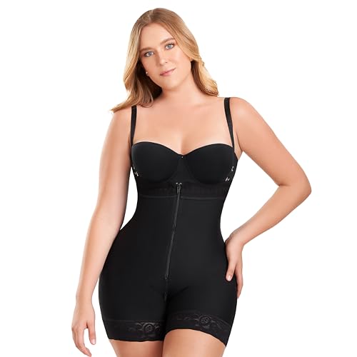 Ann Chery 1102 Strapless short shapewear with Zipper for women | Invisible butt lift Technology