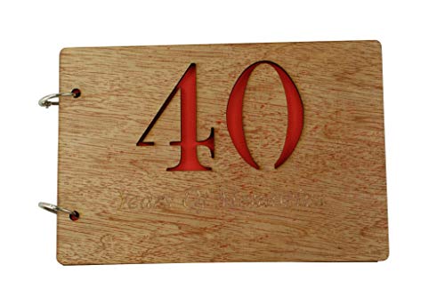 40th Anniversary Scrapbook - 40 Years of Memories Add Photos