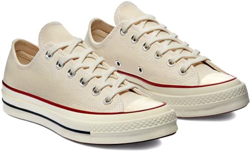 Converse, Chuck 70 Ox - Zapatillas deportivas Low Moda Casual Fashion Unisex, Pergamino, 41 EU