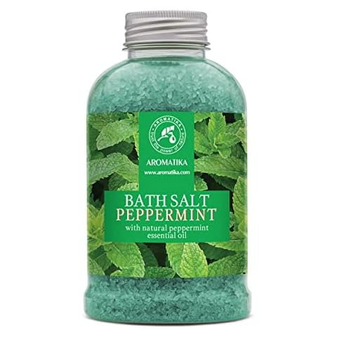 Bath Sea Salt with Peppermint Essential Oil Cover