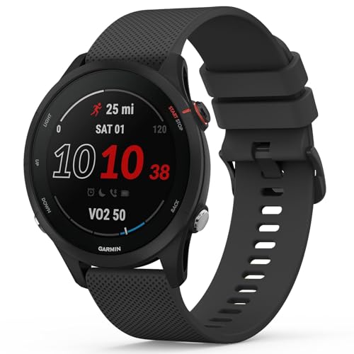 Vancle Bands for Garmin Forerunner 255/265, Vivoactive 4/Venu 3/2 Watch Bands - Soft Silicone Sport...