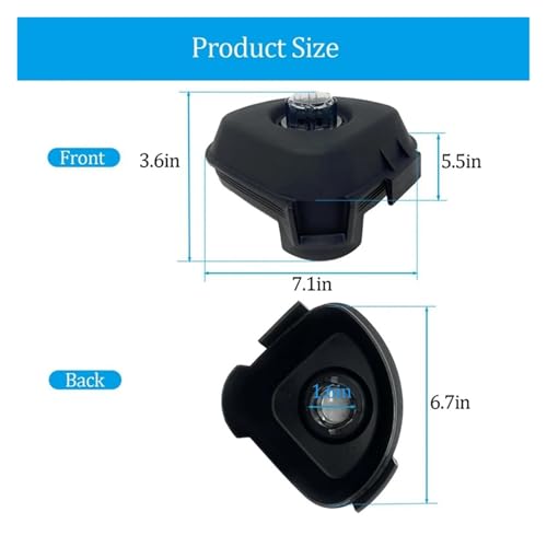 Tapa compatible para vaso Vitamix 48 oz y 32 oz miniatura 6