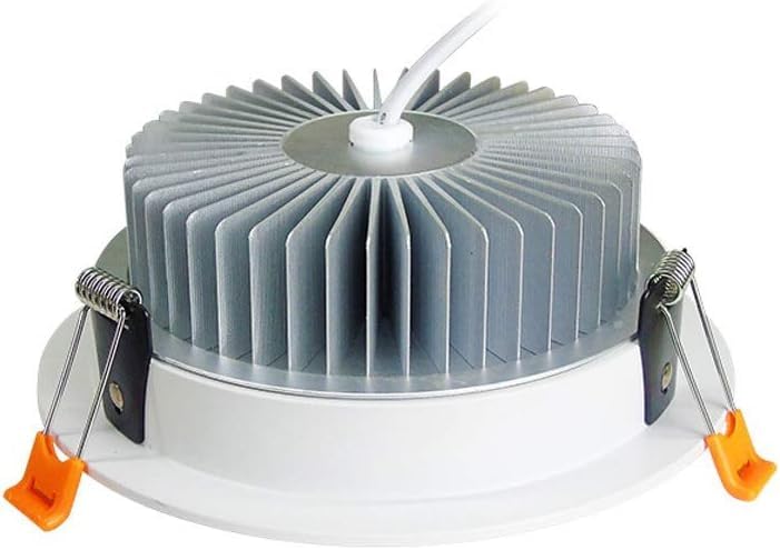 Panel LED integrado IP22 de 18W en níquel mate y luz neutra para iluminación de pasillos 3