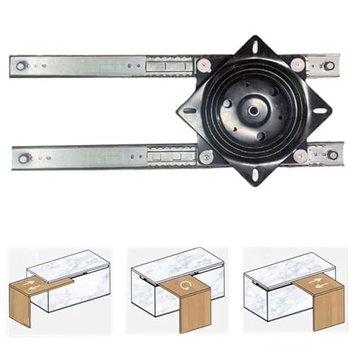 Extensión telescópica de aluminio premium para escritorios y encimeras de 120 cm 2