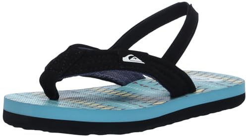 Quiksilver Boy's Molokai Layback 3 Point Flip Flop Sandal Toddler