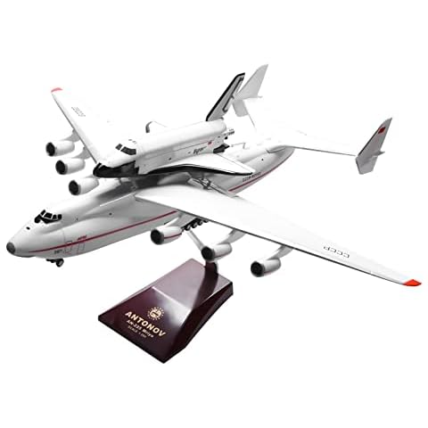 ARCADORA 1:200 Scale An-225 ANTONOV Carrying with Spaceshuttle BURAN Resin Aircraft Diecast Model for Collection Cover