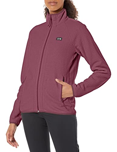 Mountain Hardwear Women's Standard Explore Fleece Jacket, Cocoa Red, Small
