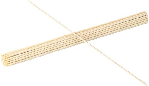 Miniatura 2 de Restaurantware Robata - Brocheta resistente de bambú natural para asar, resistente, 16 pulgadas, caja de 1000 unidades