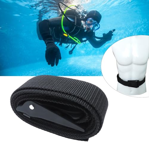 GKOXUQ Corrosions Diving Belt Light Weight Spearfishing Belt Comfortable Belt for Spearfishing and Exploration