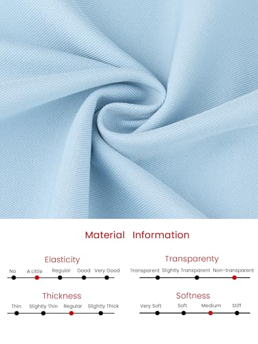 Hobemty Women\'s Skirt Suit Set 2 Piece Outfit 2026 Work Office Blazers and Pencil Skirts XX-Large Light Blue
