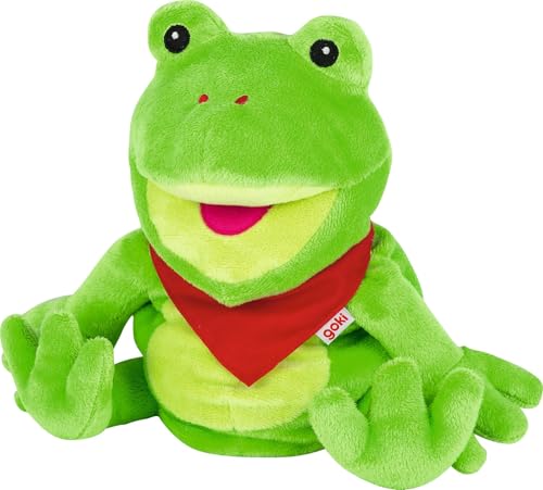 goki 108355 Handpuppe Frosch