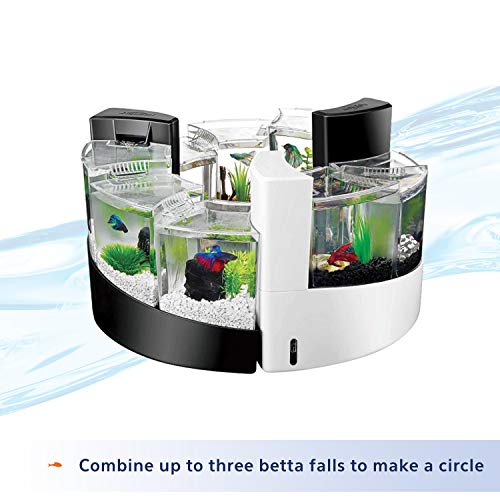 Aqueon 100101218 Betta Falls 3 Section Aquarium Fish Tank thumb #6