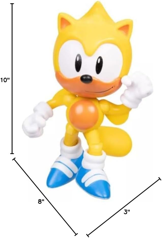 Miniatura 4 de Sonic The Hedgehog Colección de figuras de acción articuladas de 4 pulgadas (elige figura) (rayo) (STH2022)