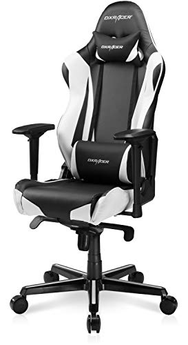DXRacer - Silla ergonómica para Videojuegos, Respaldo Alto,...