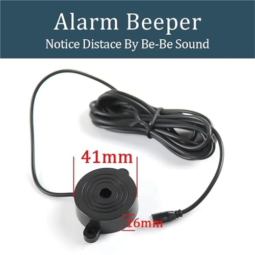Radar de recul sonore anti-collision avec ensemble 4 capteurs 22mm