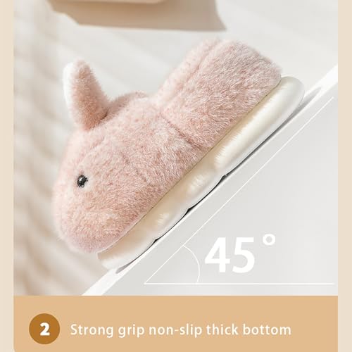 Kids Shoes Toddler Boys Girls Bunny House Slippers Indoor Home Shoes Warm Fuzzy Slipper Socks for Kids Baby Winter Shoes3