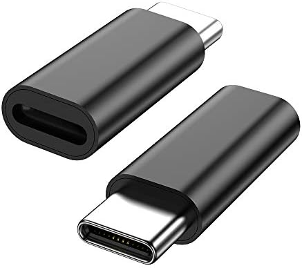 USB-C Adapter - iOS Cable (Female) to USB Type C (Male) - Charging Adapter for Galaxy S10 Note 9 Pixel 3 and More (NOT for Data Transfer/Headphone/Fast Charge, Charging Only)