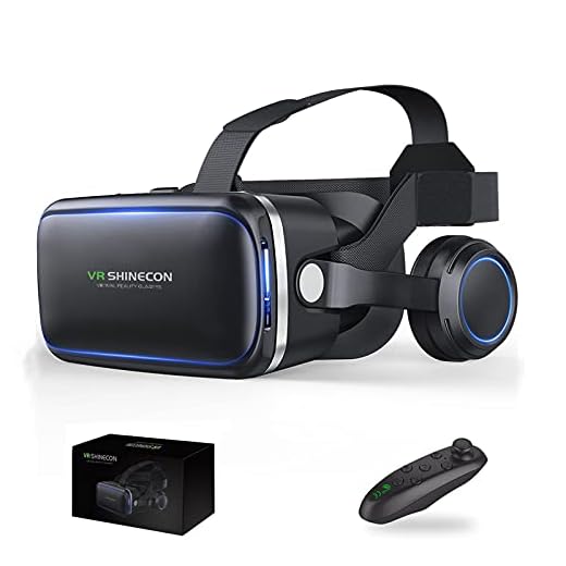 Óculos Vr Realidade Virtual 3d Com Fone De Ouvido E Controle