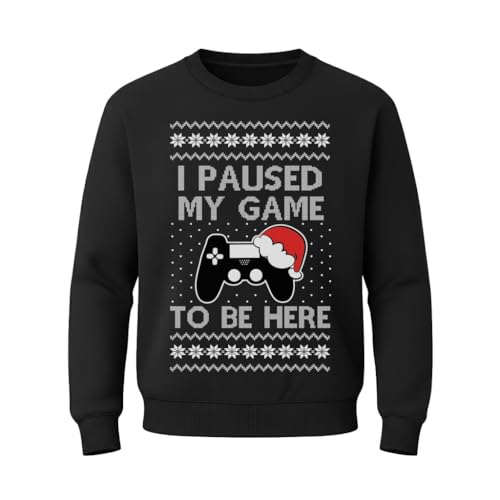 Tstars Gamer Retro Ugly Christmas Sweater Xmas Party Youth Kids Sweatshirt | Soft Fleece Gamer Sweatshirt; Great For Christmas, Ugly Sweater Party, Gamer Kids, Boys Girls Xmas Gift 1 Tstars Gamer Retro Ugly Christmas Sweater Xmas Party Youth Kids Sweatshirt | Soft Fleece Gamer Sweatshirt; Great For Christmas, Ugly Sweater Party, Gamer Kids, Boys Girls Xmas Gift