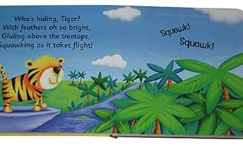 Hardcover Peek-A-Boo Jungle Book