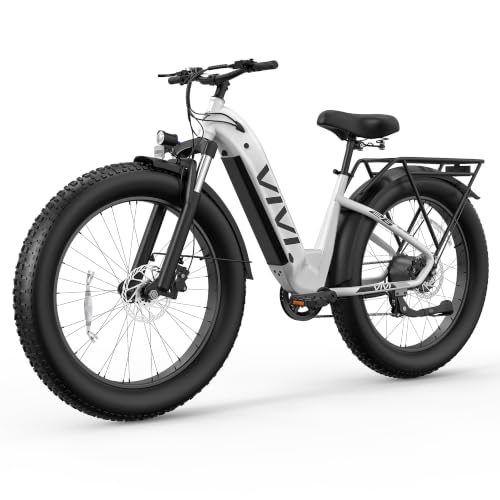 Wooken Vivi Electric Bike for Adults, 26" x 4.0 Fat Tire Ebike image 2