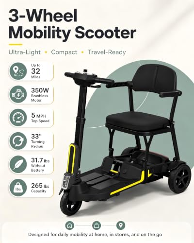 ATmobi X3 Foldable Mobility Scooter