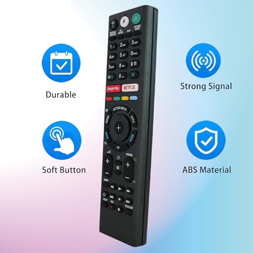 Télécommande vocale RMF-TX310E compatible avec Sony KD-65XF8796 et KD-55XF8596