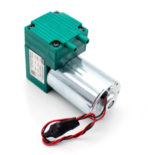 Mini Vacuum Pump Small Vacuum Suction Pump Diaphragm Pump Air Pump -70KPA +150KPA 10L/MIN 12W (12, Volts)