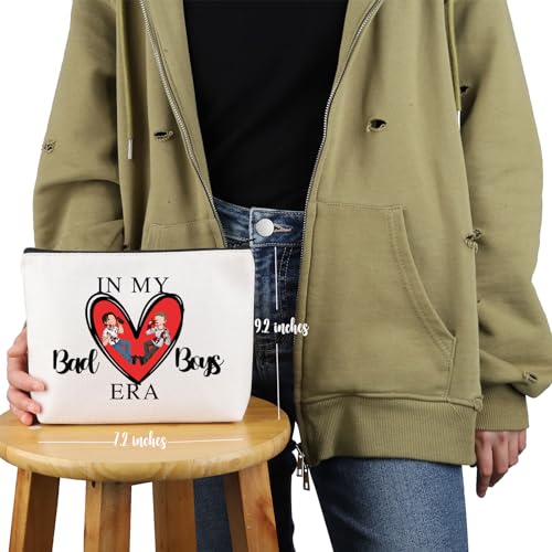 PYOUL Horror Movie Inspired Gift Bad B-oys Era Makeup Bag Billy and STU Cosmetic Bag Scary Movie Merch (Bad B-oys Era Bag) - Image 2