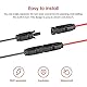 ELFCULB Solar auf Anderson Kabel,10AWG Solarstecker auf Andersen Stecker 50A für Solarpanel Solargenerator(60cm)