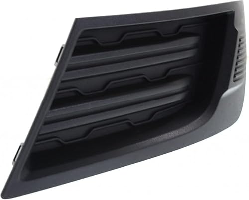 Miniatura 3 de KarParts360 Cubierta para luz antiniebla Chevy Traverse 2014, 15, 16, 2017, lado del conductor, negro, GM1038151